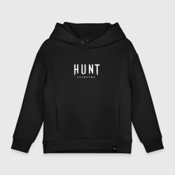 Детское худи Oversize хлопок Hunt: Showdown White Logo