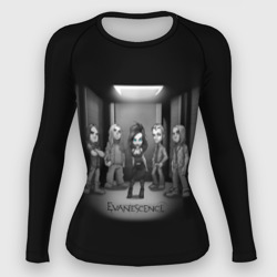 Женский рашгард 3D Группа Evanescence