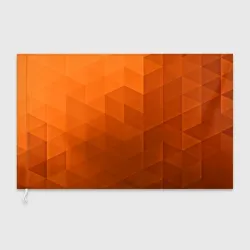 Флаг 3D Orange abstraction