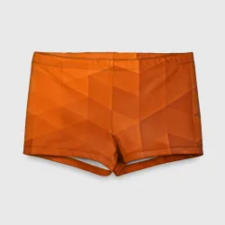 Детские купальные плавки 3D Orange abstraction
