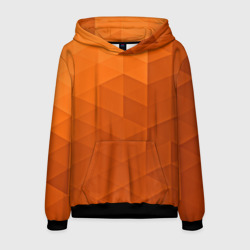 Мужская толстовка 3D Orange abstraction