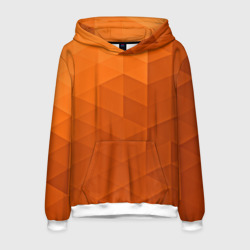 Мужская толстовка 3D Orange abstraction