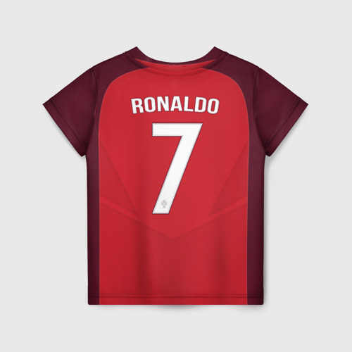 Детская футболка 3D Ronaldo 17-18, цвет 3D печать - фото 2