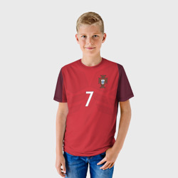 Детская футболка 3D Ronaldo 17-18 - фото 2