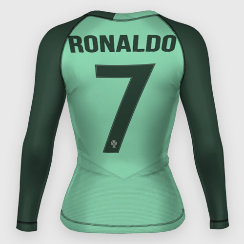 Женский рашгард 3D Ronaldo away 17-18, цвет 3D печать - фото 2