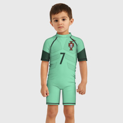 Детский купальный костюм 3D Ronaldo away 17-18 - фото 2