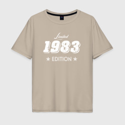 Мужская футболка хлопок Oversize Limited edition 1983