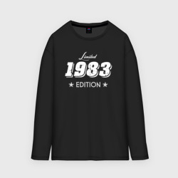 Мужской лонгслив oversize хлопок Limited edition 1983