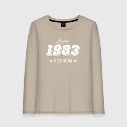 Женский лонгслив хлопок Limited edition 1983