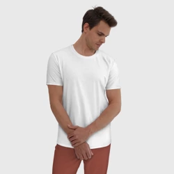 Мужская пижама с белой футболкой хлопок Limited edition 1983 - фото 2