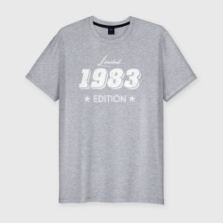 Мужская футболка хлопок Slim Limited edition 1983
