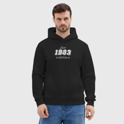 Мужская толстовка без начеса хлопок Limited edition 1983 - фото 2