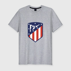 Мужская футболка хлопок Slim Atletico Madrid