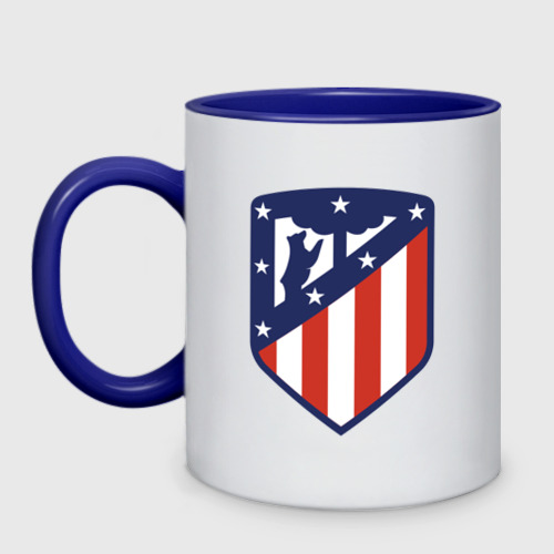 Кружка двухцветная Atletico Madrid