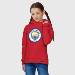 Детское худи Oversize хлопок Manchester City - фото 2