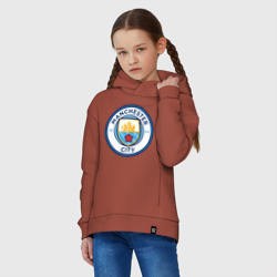 Детское худи Oversize хлопок Manchester City - фото 2