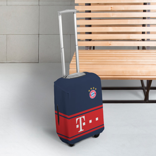 Чехол для чемодана 3D Бавария Форма Гостевая 17-18, цвет 3D печать - фото 3