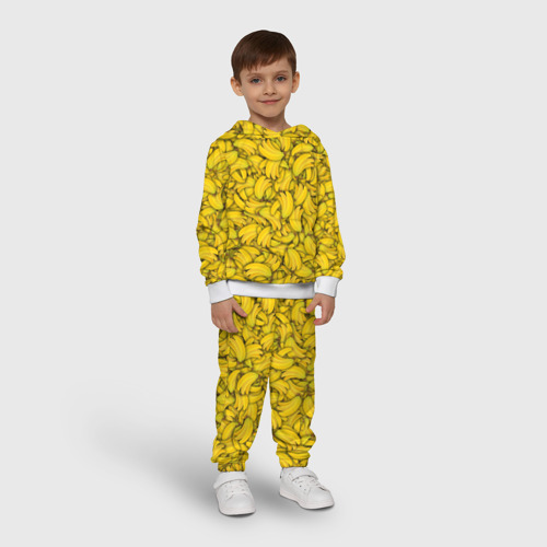Детский костюм с толстовкой 3D Бананы - фото 3