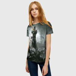 Женская футболка 3D Dishonored 2 - фото 2