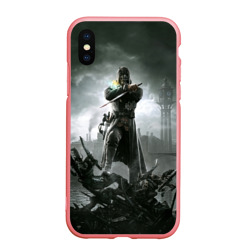 Чехол для iPhone XS Max матовый Dishonored 2