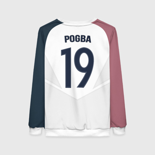 Женский свитшот 3D Pogba away 17-18, цвет 3D печать - фото 2