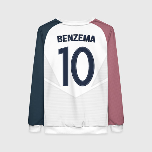 Женский свитшот 3D Benzema away 17-18, цвет 3D печать - фото 2