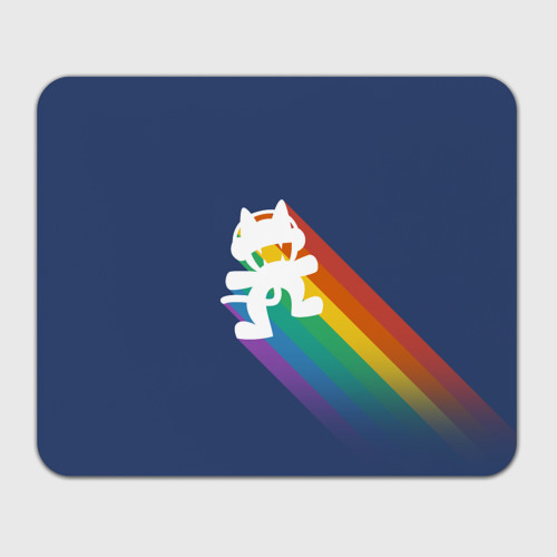 Прямоугольный коврик для мышки Rainbow cat