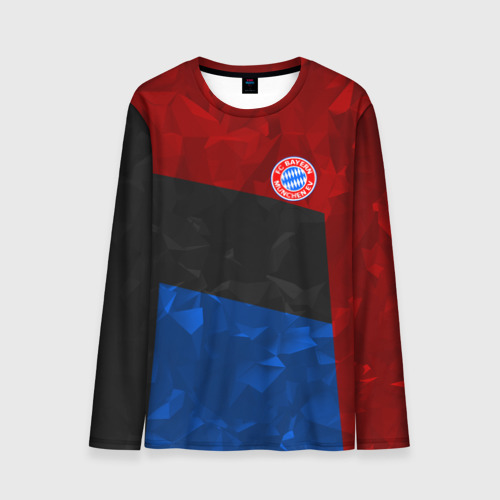 Мужской лонгслив 3D FC Bayern 2018 Abstract colors