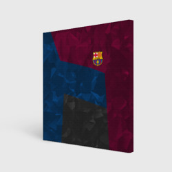 Холст квадратный FC Barcelona abstract Барселона