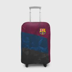 Чехол для чемодана 3D FC Barcelona abstract Барселона