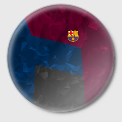 Значок FC Barcelona abstract Барселона