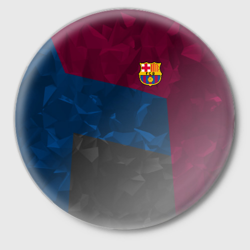 Значок FC Barcelona abstract Барселона