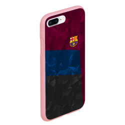 Чехол для iPhone 7Plus/8 Plus матовый FC Barcelona abstract Барселона - фото 2