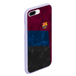 Чехол для iPhone 7Plus/8 Plus матовый FC Barcelona abstract Барселона - фото 2