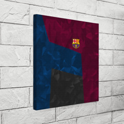 Холст квадратный FC Barcelona abstract Барселона - фото 2