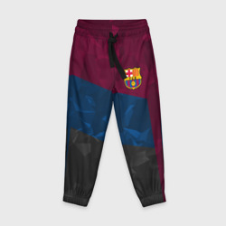 Детские брюки 3D FC Barcelona abstract Барселона