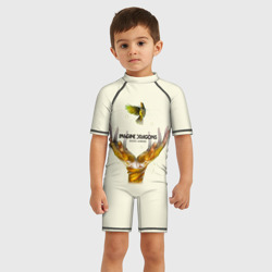 Детский купальный костюм 3D Руки с птичкой Imagine Dragons - фото 2