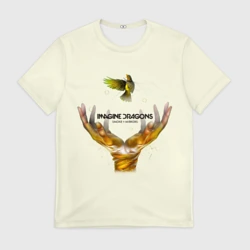Мужская футболка 3D Руки с птичкой Imagine Dragons