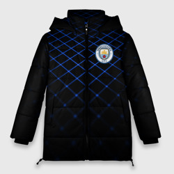 Женская зимняя куртка Oversize Manchester city 2018 Line