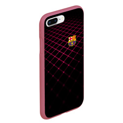 Чехол для iPhone 7Plus/8 Plus матовый FC Barcelona 2018 Line - фото 2