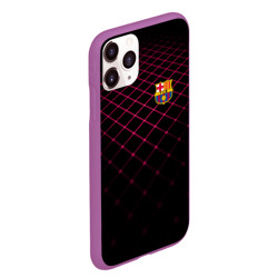 Чехол для iPhone 11 Pro Max матовый FC Barcelona 2018 Line - фото 2