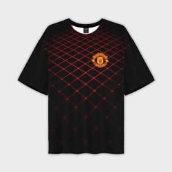 Мужская футболка oversize 3D Manchester United 2018 Line