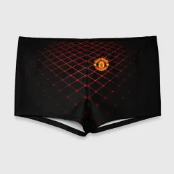 Мужские купальные плавки 3D Manchester United 2018 Line