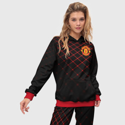 Женский костюм с толстовкой 3D Manchester United 2018 Line - фото 2