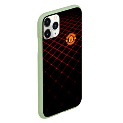 Чехол для iPhone 11 Pro матовый Manchester United 2018 Line - фото 2