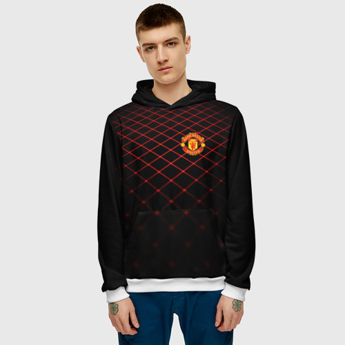 Мужская толстовка 3D Manchester United 2018 Line - фото 3