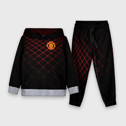 Детский костюм с толстовкой 3D Manchester United 2018 Line