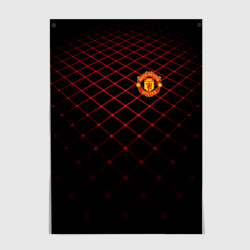 Постер Manchester United 2018 Line