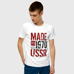 Мужская футболка хлопок Made in USSR 1970 - фото 2