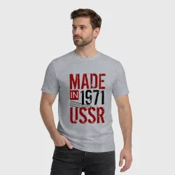 Мужская футболка хлопок Made in USSR 1971 - фото 2